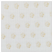 Weihnachtsgeschmuckmuster Stoff (Nahaufnahme)