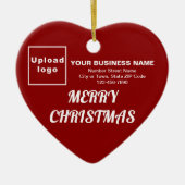 Weihnachtsgestalt Keramik Ornament (Vorne)