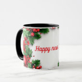 Weihnachtsgestaltung Tasse (Vorderseite Links)