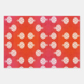 Weihnachtsgestein Geschenkpapier Set (Vorderseite 3)