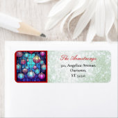 Weihnachtsgesteinigter Glass Baubles Grüner Glitze (Insitu)