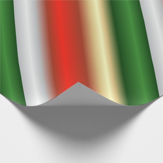 Weihnachtsgestreift Geschenkpapier (Ecke)