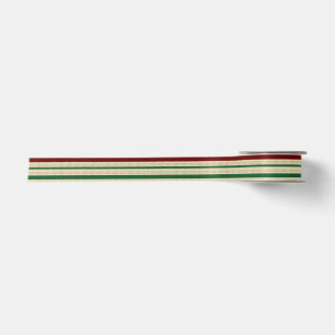 Weihnachtsgestreift Satinband