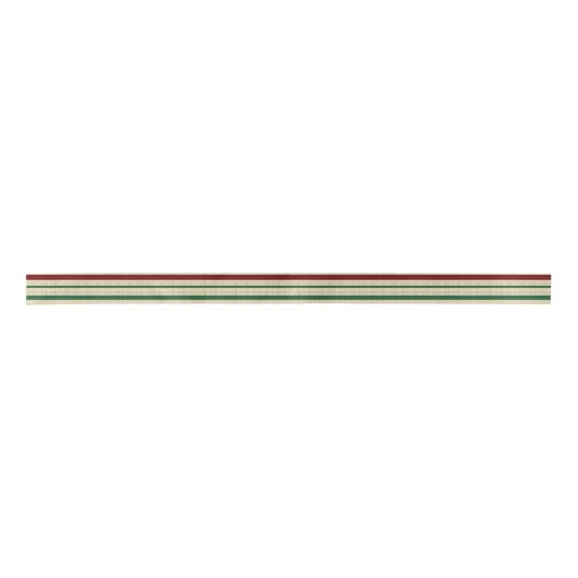 Weihnachtsgestreift Satinband (Vorderseite)