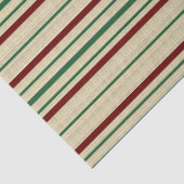 Weihnachtsgestreift Seidenpapier (Detail)
