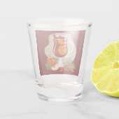 Weihnachtsgetränk schnapsglas (Rückseite)
