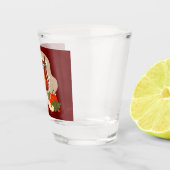 Weihnachtsgetränk schnapsglas (Rechts)