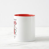 Weihnachtsgetränk : Viel Freude! Tasse (Zentrum)