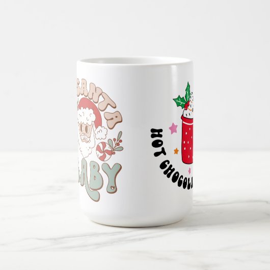 Weihnachtsgetränk Weihnachtskaffee Tasse (Mittel)