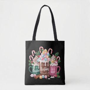 Weihnachtsgetränke Pink Coquette Lebkuchen Kaffee  Tasche