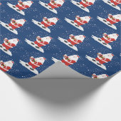 Weihnachtsgetränkepapier Geschenkpapier (Ecke)