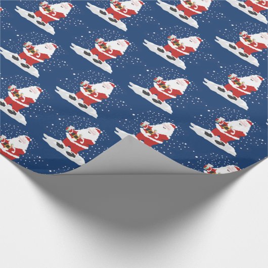 Weihnachtsgetränkepapier Geschenkpapier (Ecke)