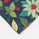 Weihnachtsgewächse Fleecedecke (Ecke)