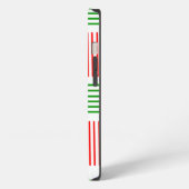 Weihnachtsgewebe iPhone hülle (Linke Seite)