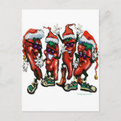Weihnachtsgewürze Feiertagspostkarte (Vorderseite)