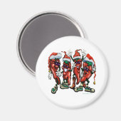 Weihnachtsgewürze Magnet (Vorderseite/Rückseite)