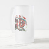 Weihnachtsgewürze Mattglas Bierglas (Vorderseite Links)