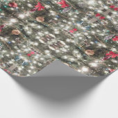 Weihnachtsghost Geschenkpapier (Ecke)