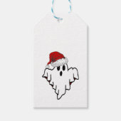 Weihnachtsghost-Tag Geschenkanhänger (Vorderseite)