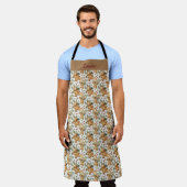 Weihnachtsgingerbread Man Holiday Custom Schürze (Getragen)