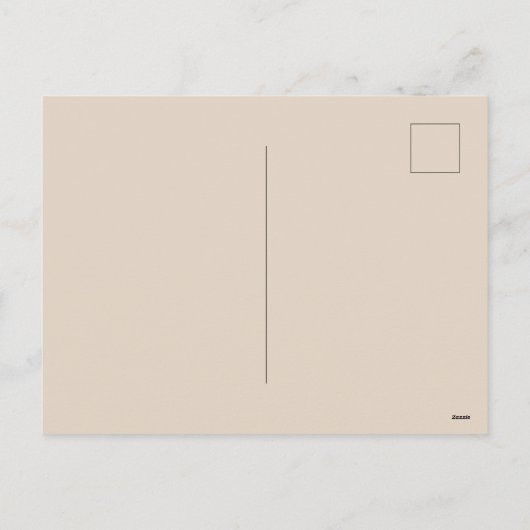 Weihnachtsgingerbrot, Aquarell Feiertagspostkarte (Rückseite)