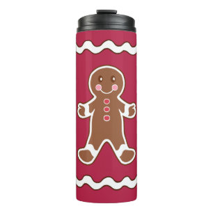 Weihnachtsgingerbrot Boy Coffee Tumbler Tasse