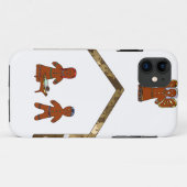 Weihnachtsgingerbrot Case-Mate iPhone Hülle (Rückseite (Horizontal))