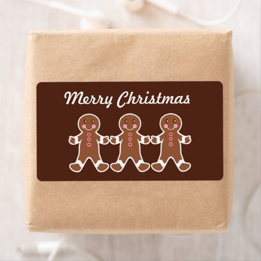 Weihnachtsgingerbrot-Etiketten (Insitu)