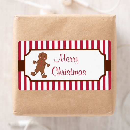 Weihnachtsgingerbrot-Etiketten (Insitu)
