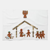 Weihnachtsgingerbrot Geschirrtuch (Horizontal)