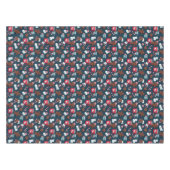 Weihnachtsgingerbrot Hot Chocolate Peppermint Tischdecke (Vorderseite (Horizontal))