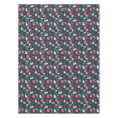 Weihnachtsgingerbrot Hot Chocolate Peppermint Tischdecke (Vorderseite)