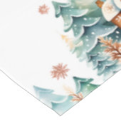 Weihnachtsgingerbrot House Gingerbread Figur Tischdecke (Schrägansicht)