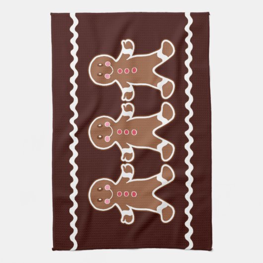 Weihnachtsgingerbrot Küchentücher (Vertikal)