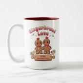 Weihnachtsgingerbrot Liebe Tasse (Links)