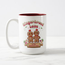Weihnachtsgingerbrot Liebe Tasse