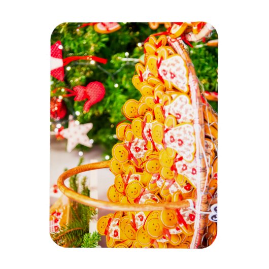 Weihnachtsgingerbrot Magnet (Vertikal)