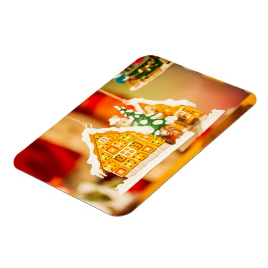 Weihnachtsgingerbrot Magnet (Linke Seite)