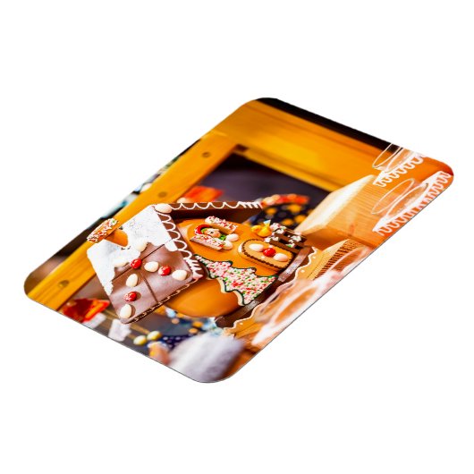 Weihnachtsgingerbrot Magnet (Linke Seite)