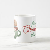 Weihnachtsgingerbrot Mann Kaffeemaschine Tasse (Mittel)