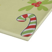 Weihnachtsgingerbrot Männer Schneidebrett (Ecke)