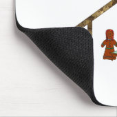 Weihnachtsgingerbrot Mousepad (Ecke)