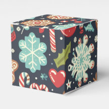 Weihnachtsgingerbrot Nahtloses Muster