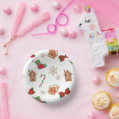 Weihnachtsgingerbrot Pappteller (Party)
