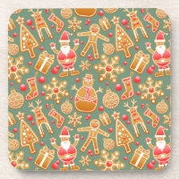 Weihnachtsgingerbrot santa