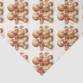 Weihnachtsgingerbrot Seidenpapier (Ausschnitt)