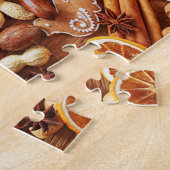 Weihnachtsgingerbrot & Süßigkeiten Jigsaw Puzzle (Seite)