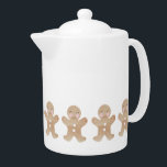 Weihnachtsgingerbrot Tea Pot Print<br><div class="desc">Weihnachtsgingerbrot Tea Pot Print</div>