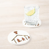 Weihnachtsgingerbrot Untersetzer (Seite)