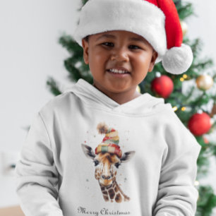 WeihnachtsGiraffe, anpassbar Hoodie